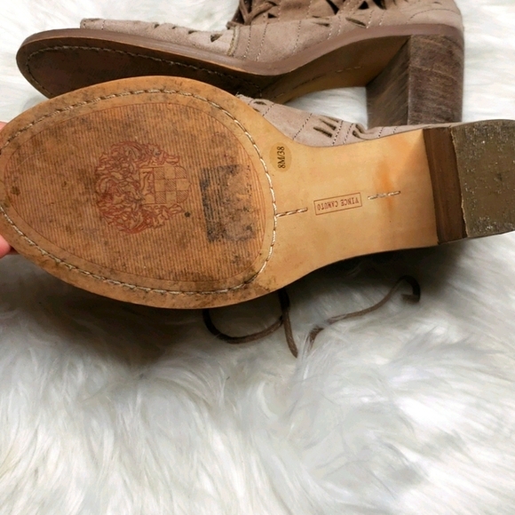 Vince Camuto tarita cutout lace-up sandal 8 - Picture 9 of 12